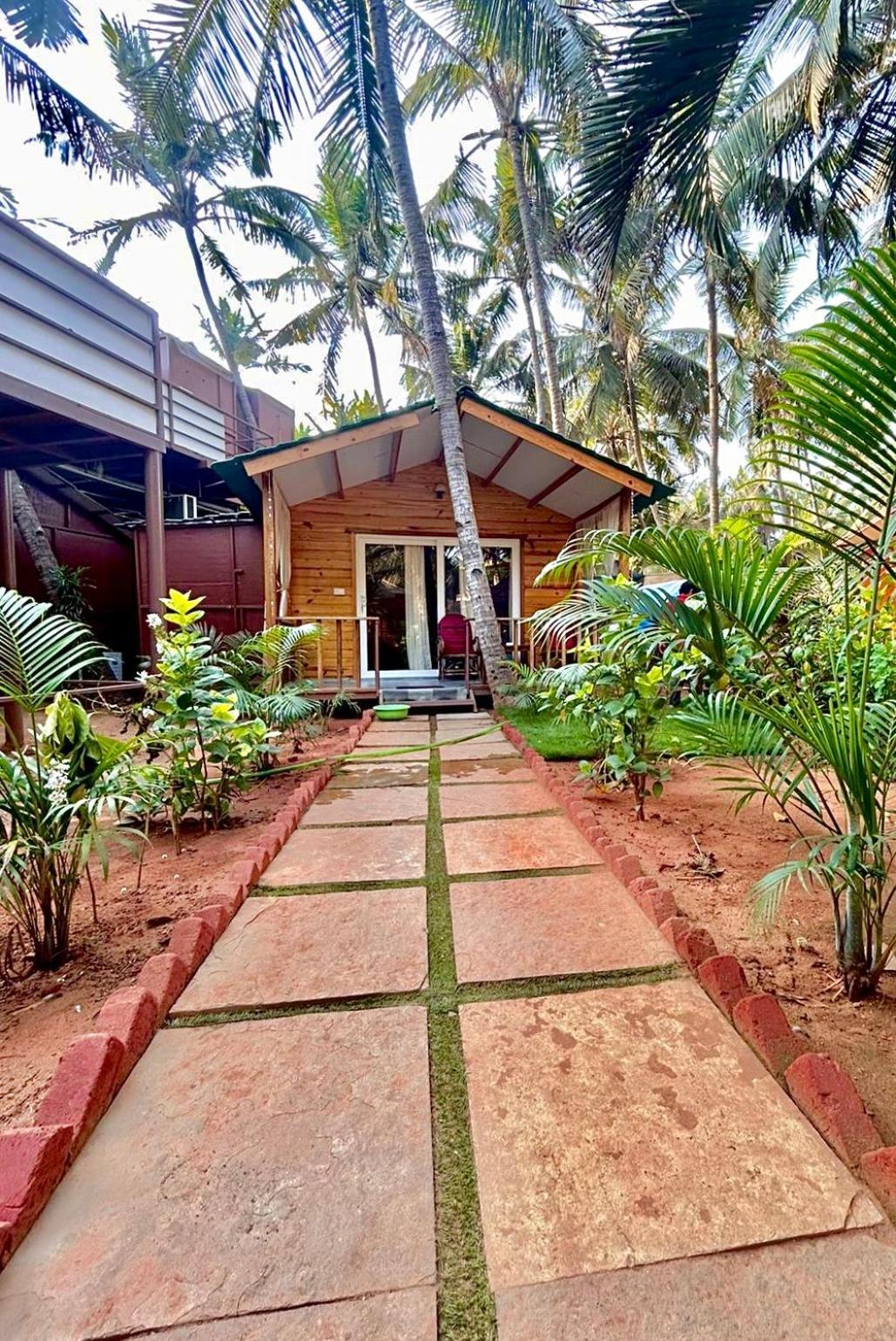 Bungalow mit Gartenblick
