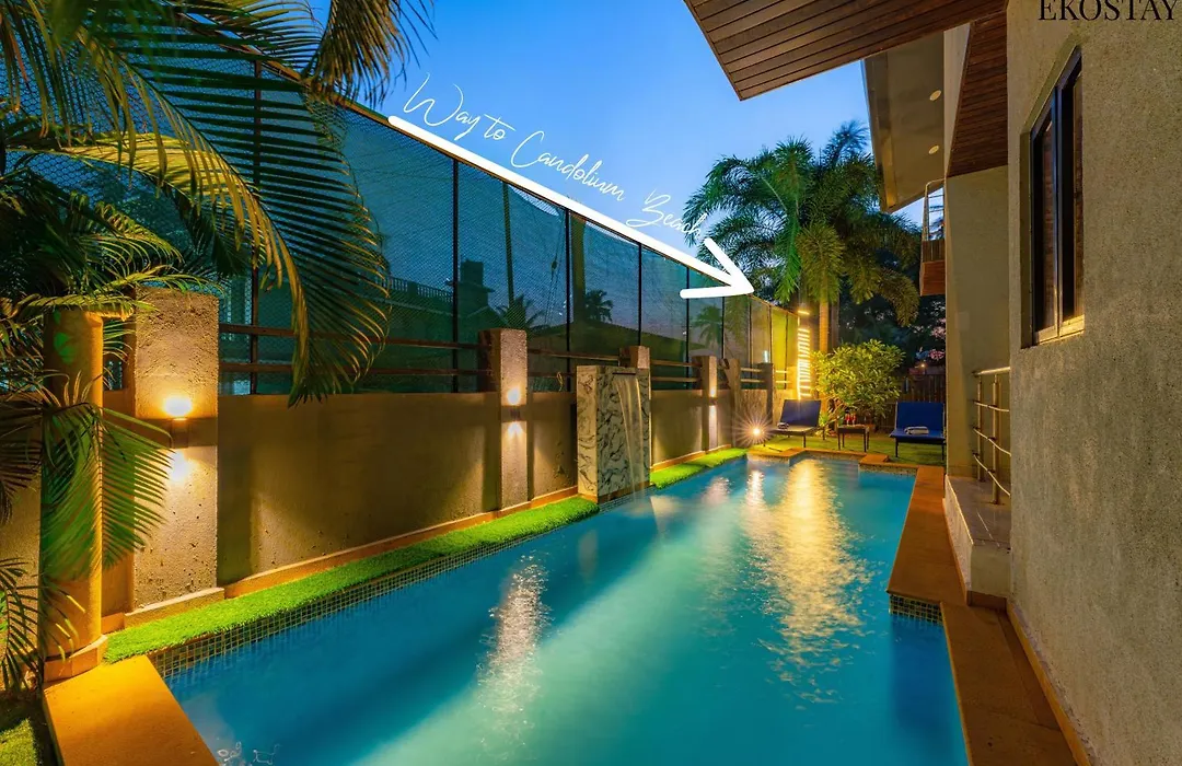 Ekostay Gold- Aqua Beach Villa I Partial Sea View I 1 Min Walk To The Beach-1