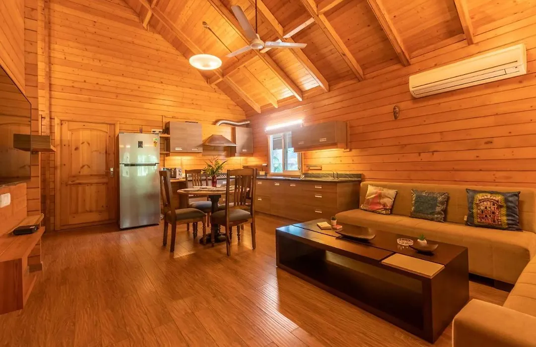 Nature'S Abode - The Wooden Villa At Morjim By Stayvista-1