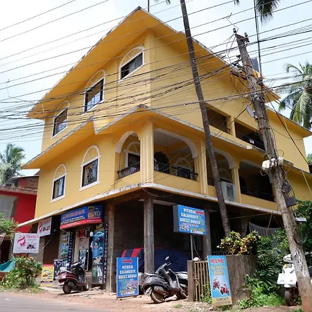 Vitusia Calangute Rooms Near Beach-2