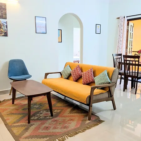 Casa Stay Candolim Holiday Apartments With Pool-Free Parking-Wifi-Powerback Up-3