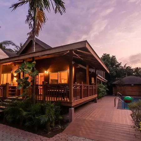 Nature'S Abode - The Wooden Villa At Morjim By Stayvista-2